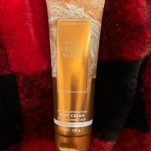 Warm vanilla sugar lotion from bath and body works
